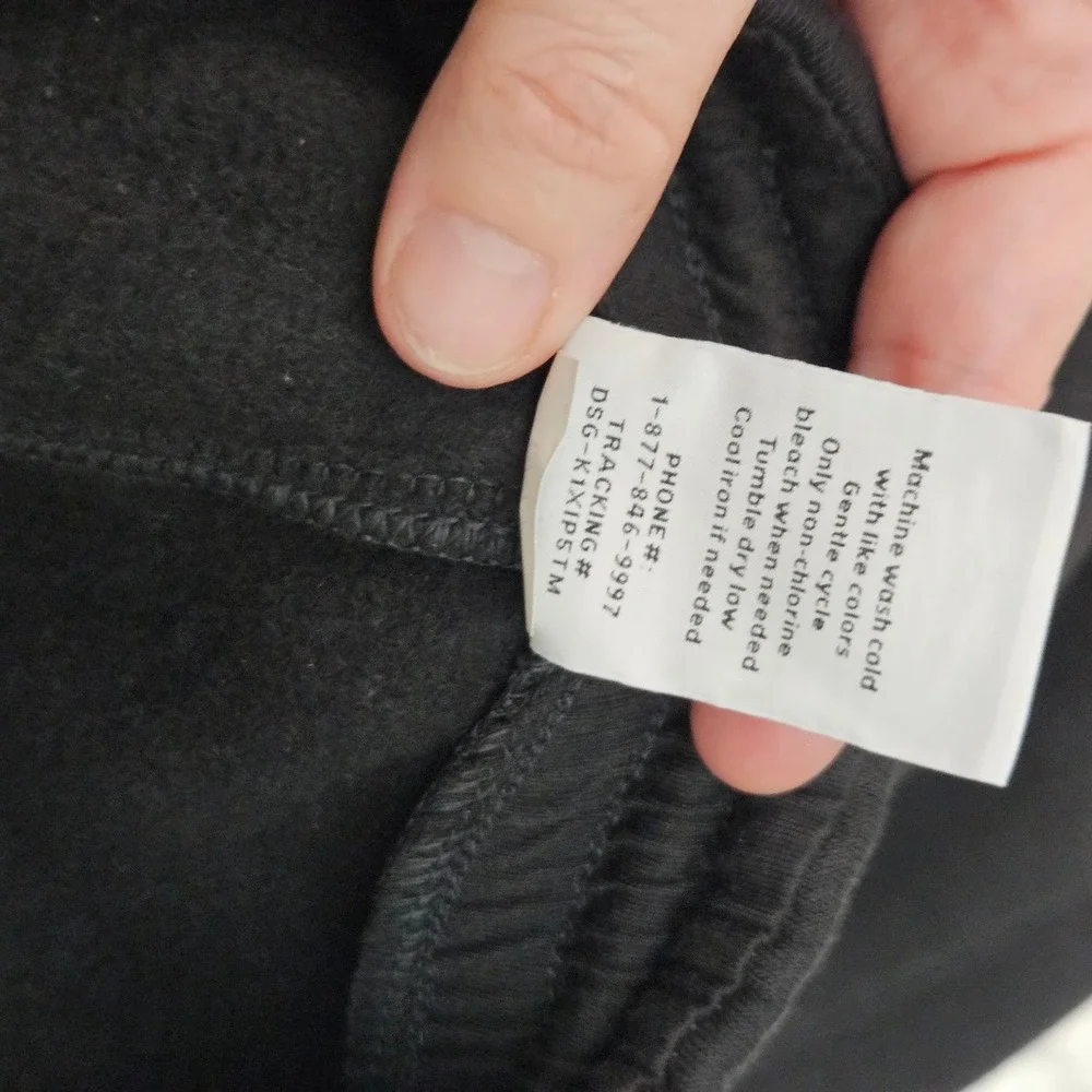 DSG Classic Fleece Relaxed Sweatpants Boys S Pure‎ Black Athletic Comfort Lounge